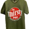 Thirsty Pony Medallion Unisex Tee - Image 2